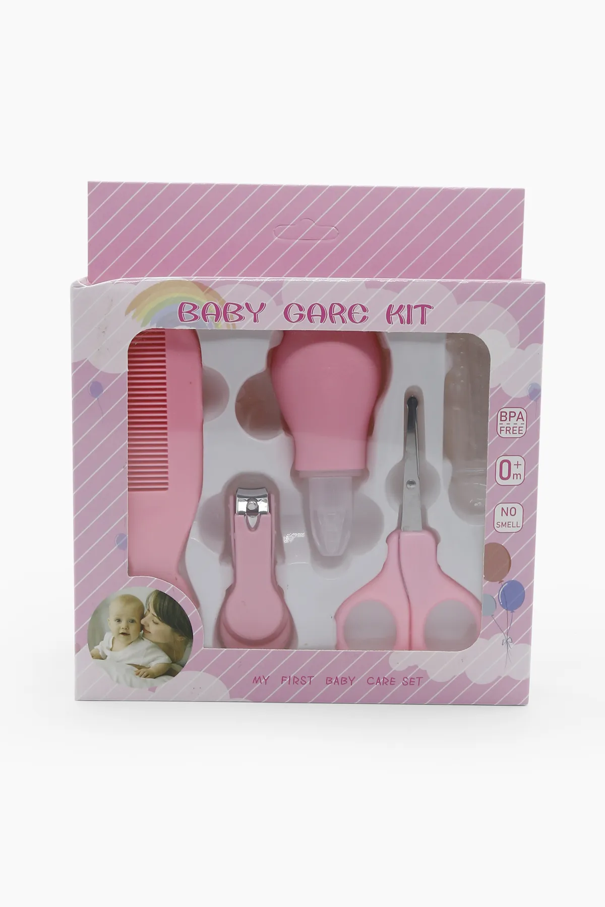 Grooming Kit Pack (Pink)- 5 Piece