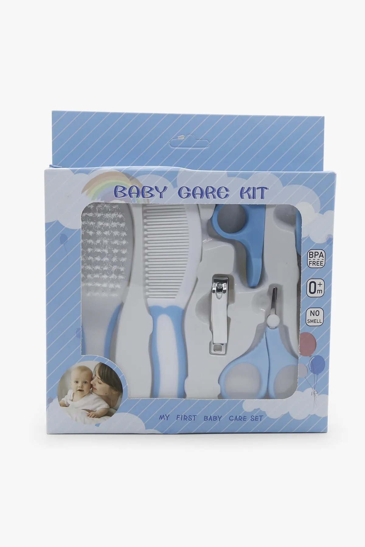 Care Grooming Kit Pack (Blue)- 6 Piece
