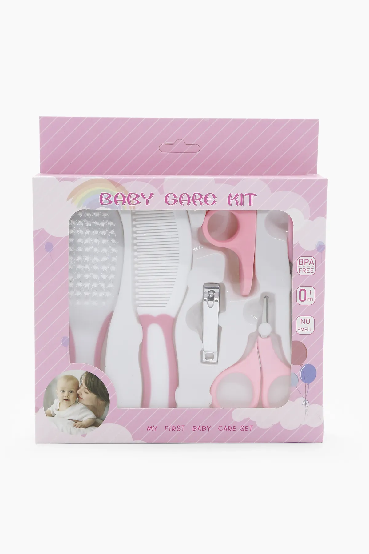 Care Grooming Kit Pack (Pink)- 6 Piece