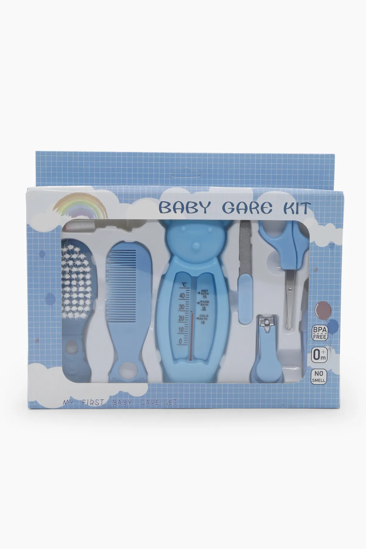 Care Grooming Kit Pack (Blue)- 8 Piece