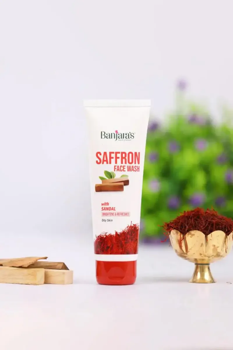  Banjara's Saffron & Sandal Brightening Face Wash - 50ml