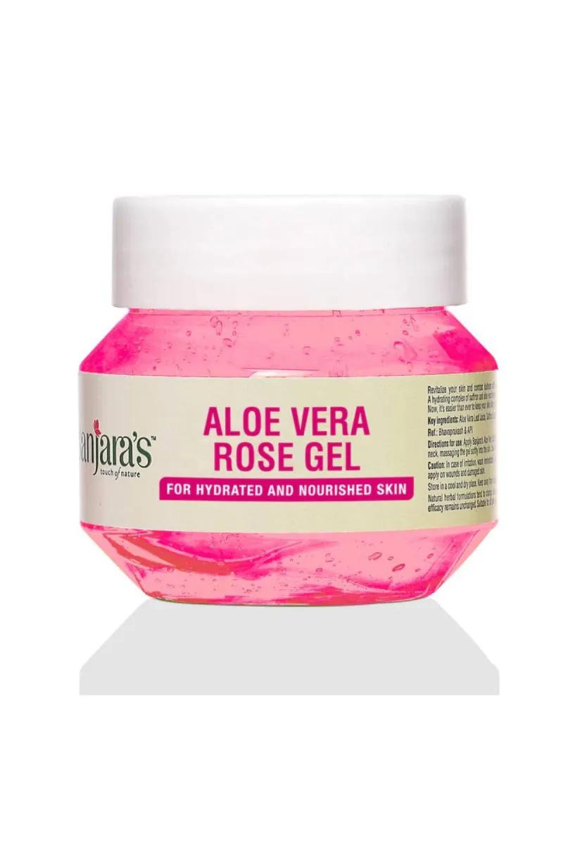 Banjara's Aloe Vera & Rose Hydration Face Gel - 100g