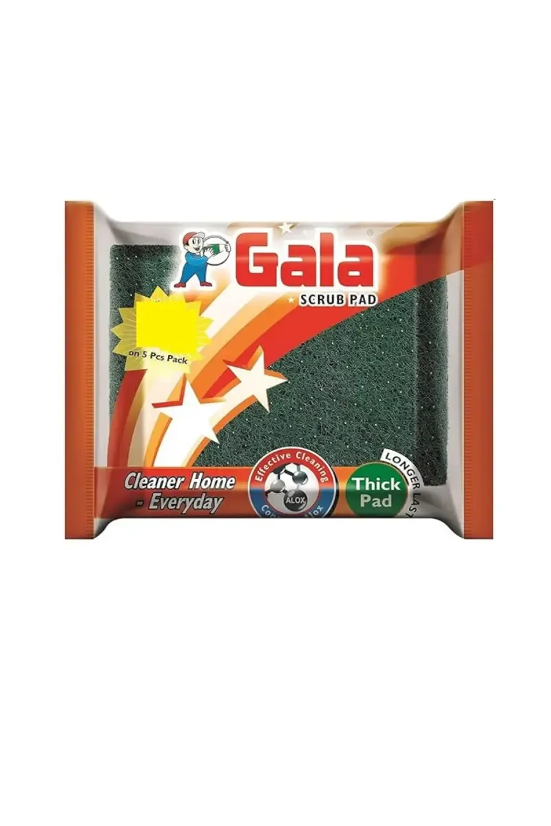 Gala Sparkle Magic Scrub Pad  - 5 Pc
