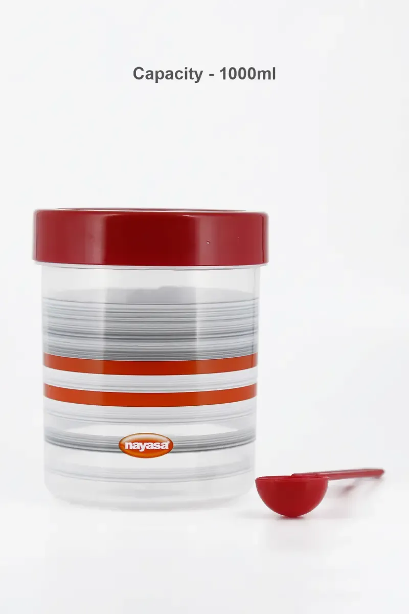 Nayasa Plastic Retro 100 Dlx Container - 1000ml