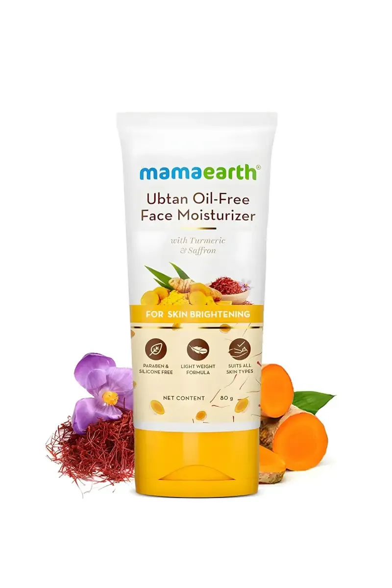 mamaearth Ubtan Oil-Free Face Moisturizer- 80g