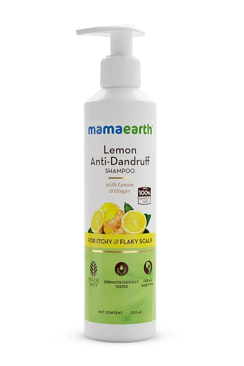 mamaearth Lemon Anti-Dandruff Shampoo - 250ml