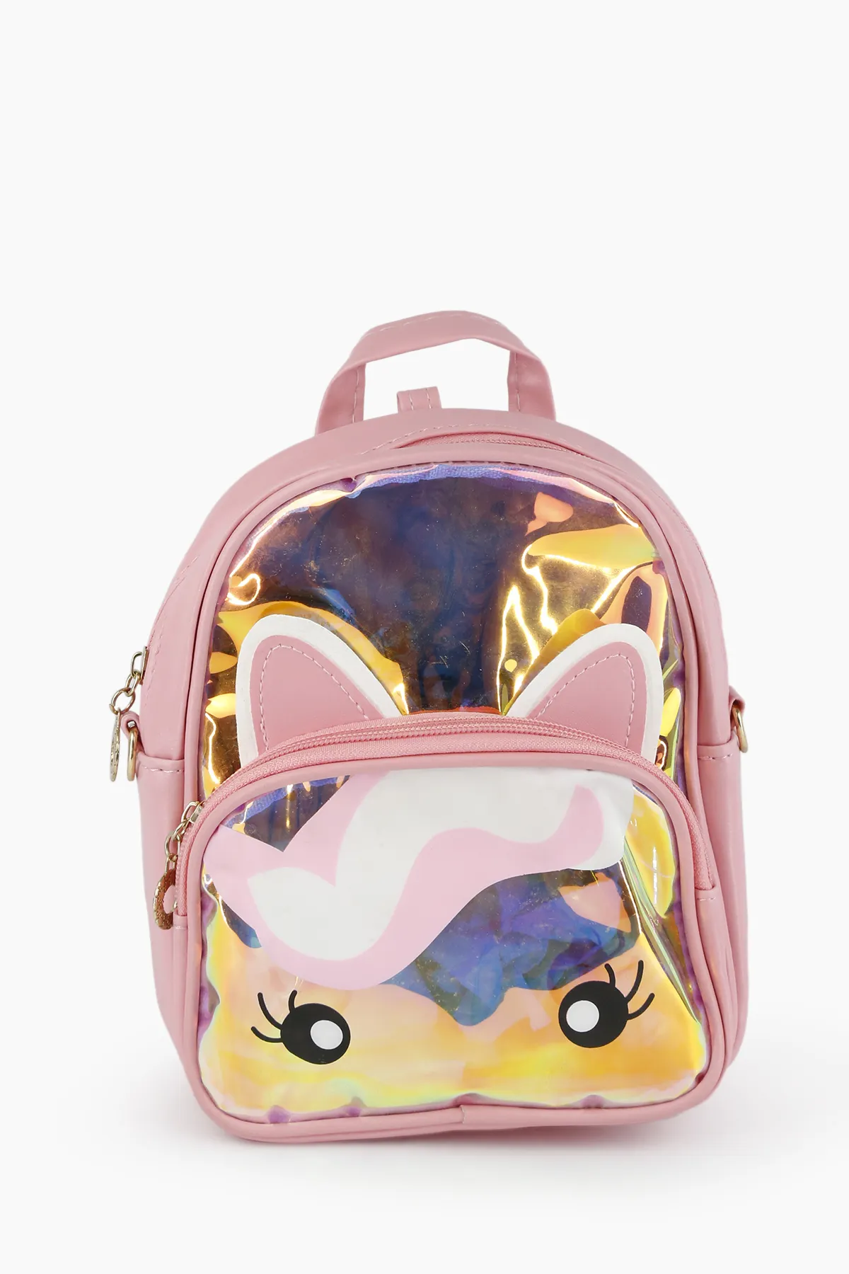 Holographic Unicorn Backpack For Girls 009771BABPIN