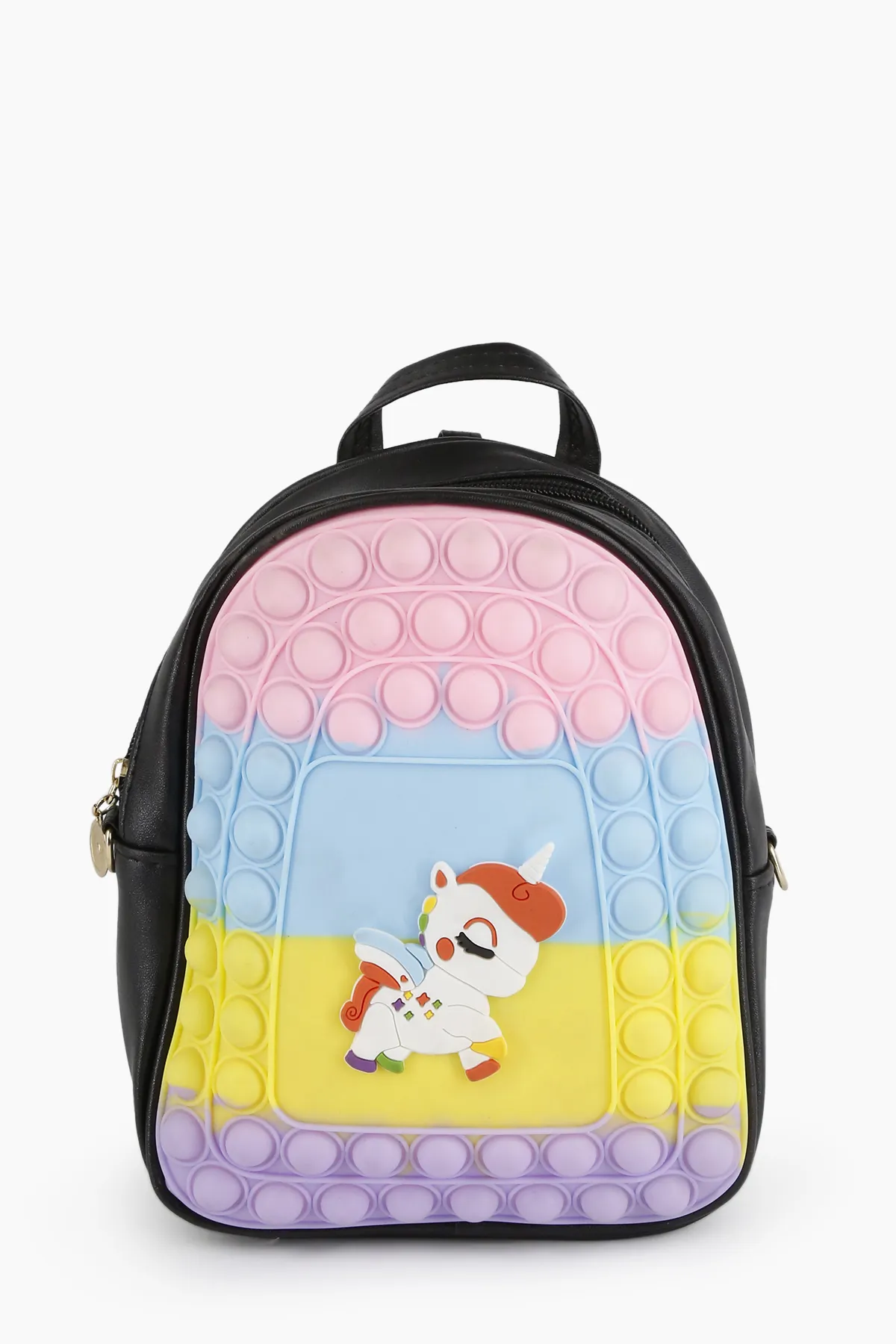 Silicone Pop it Unicorn Backpack for Kids