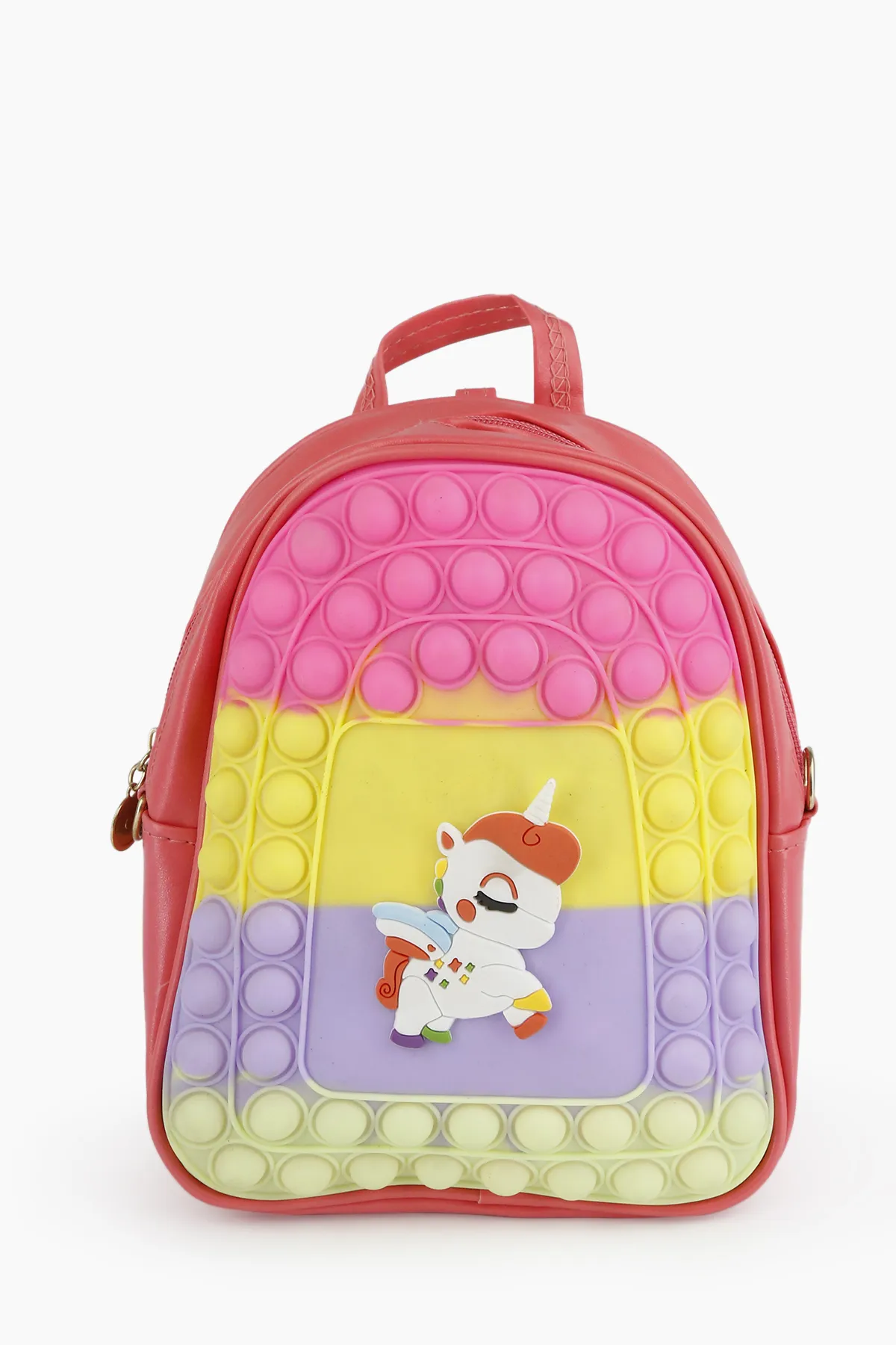 Silicone Pop it Unicorn Backpack for Kids 009773LIGPIN