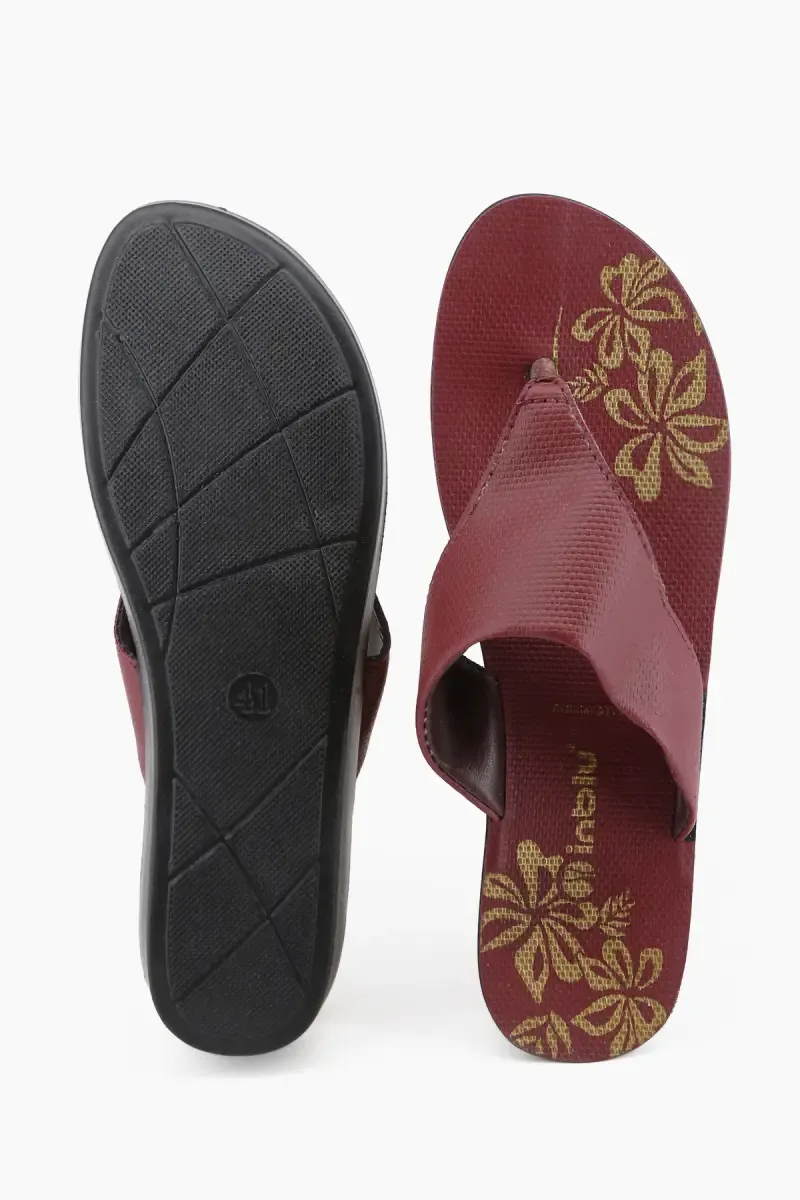 Floral Printed Casual Slippers for Women