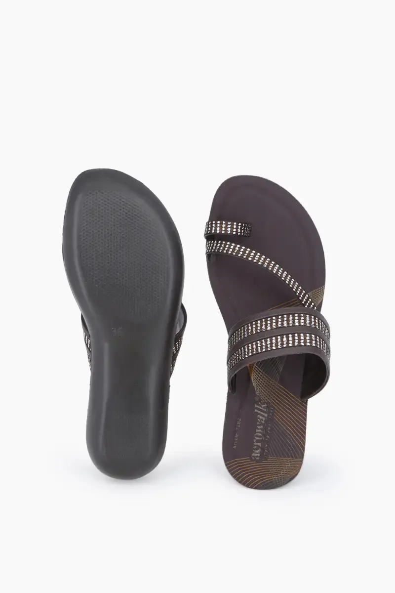 Solid Slip-on Casual Slippers for Women