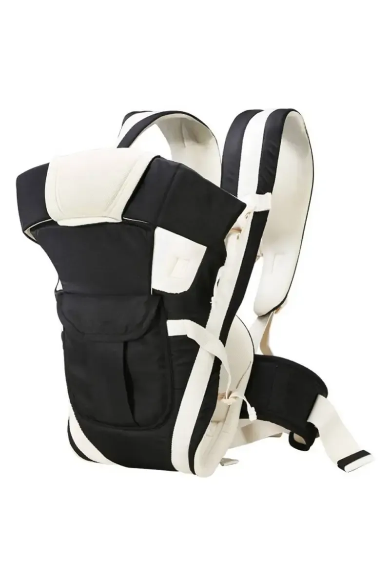 Soft Baby Carrier- 0 - 12 Months (Black)