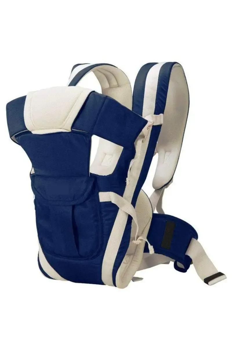 Soft Baby Carrier- 0 - 12 Months (Navy Blue)