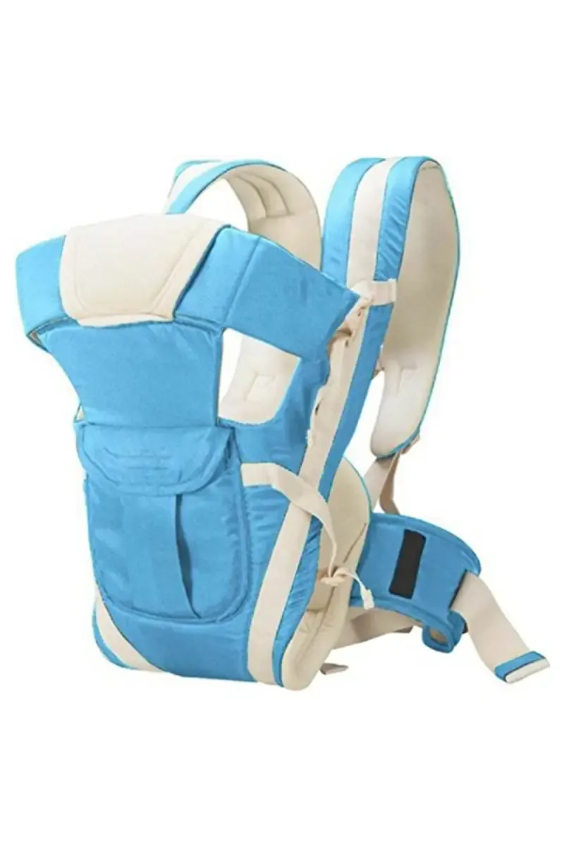 Soft Baby Carrier- 0 - 12 Months (Sky Blue)