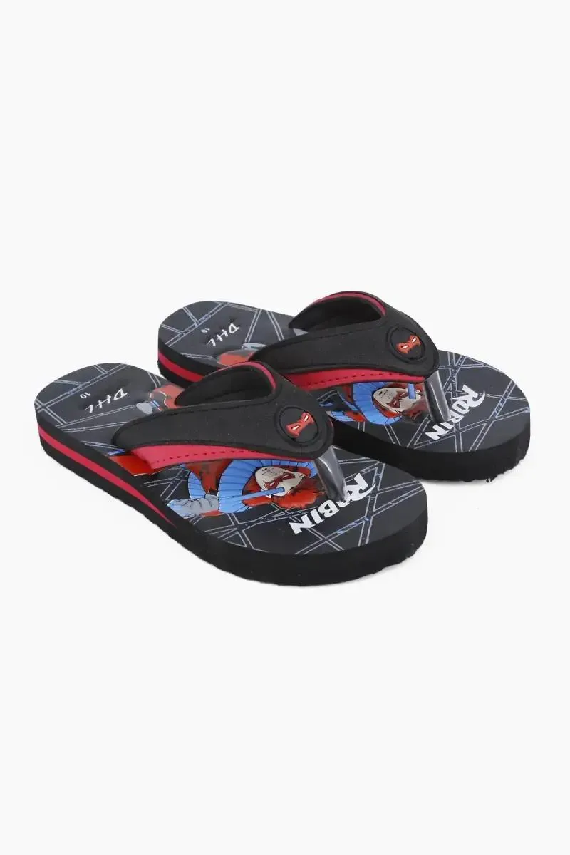 Cartoon Printed Casual Flip Flops for Kids