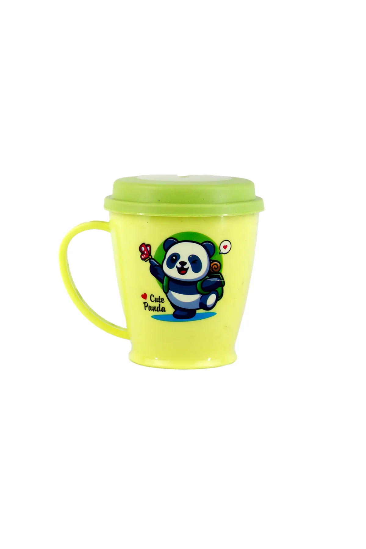 Plastic & Stainless Steel Mug with Lid - 200ml