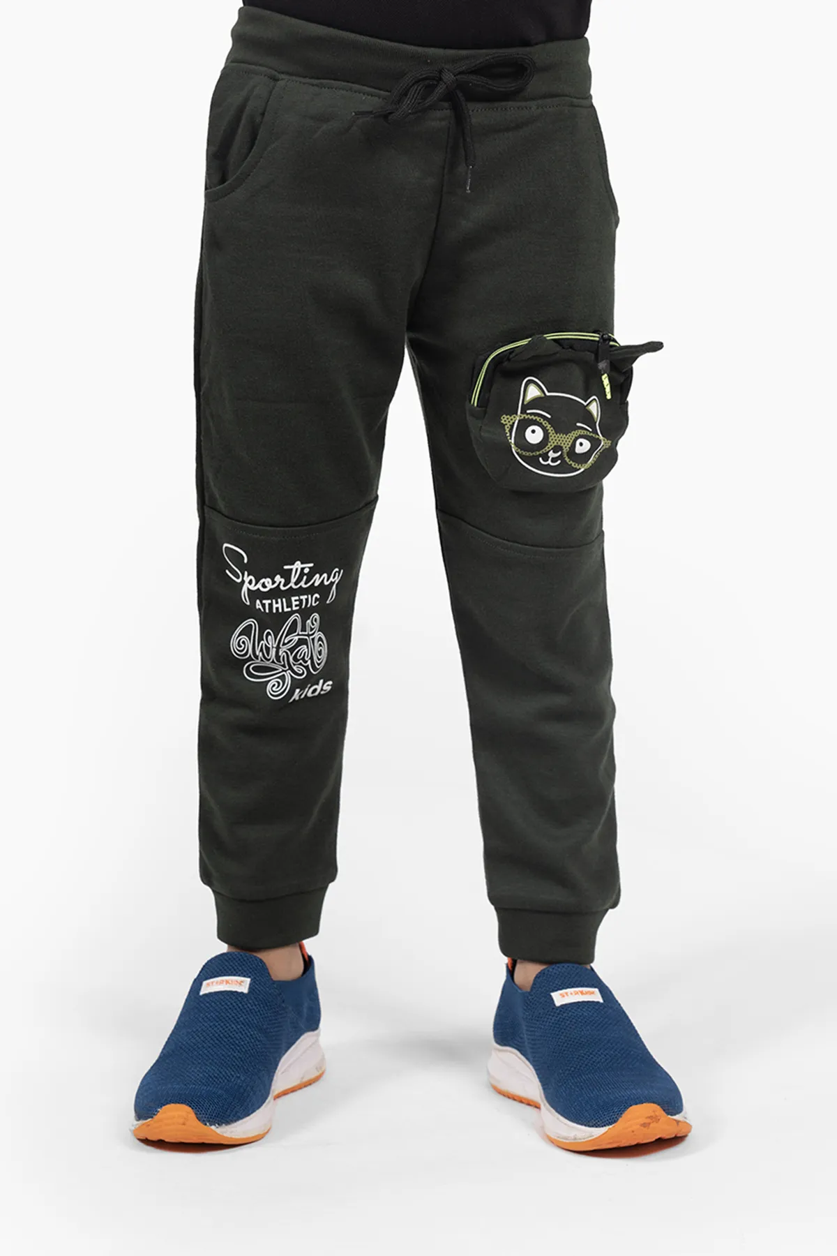 Polycotton Printed Track Pant for Boy