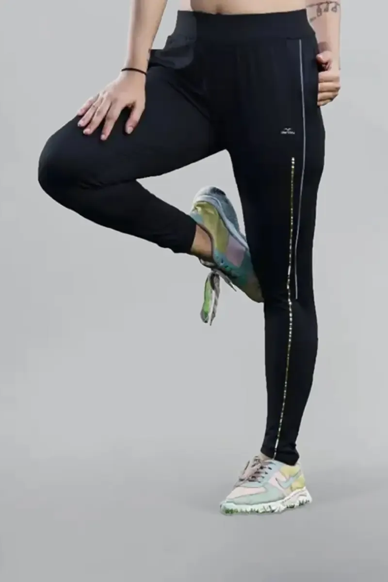 Derkley Cotton Regular Fit Track Pant for Women