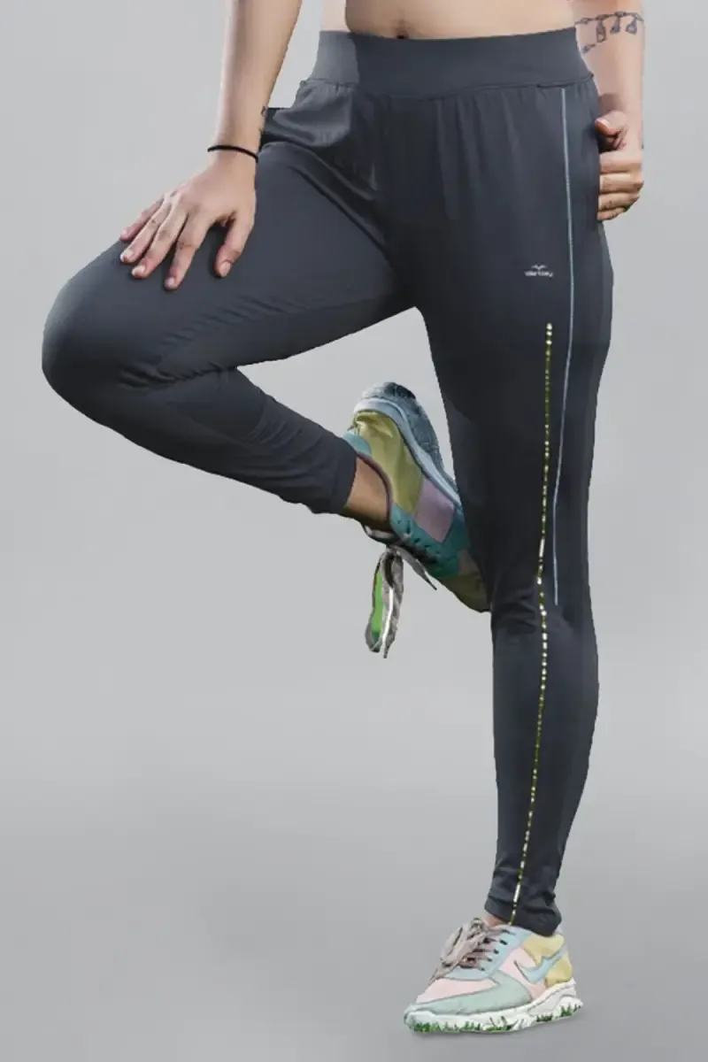 Derkley Cotton Regular Fit Track Pant for Women