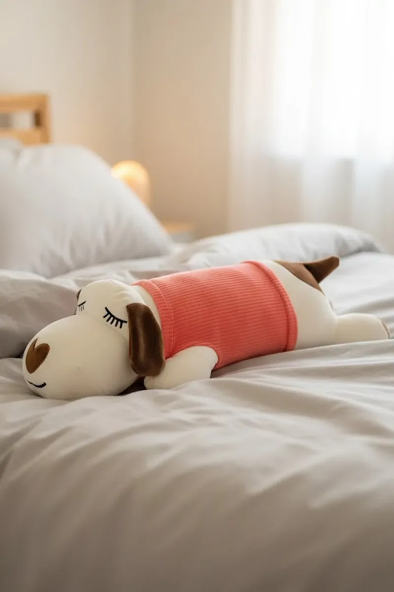 Charlie The Sporty Dog Soft Toy 010627RED