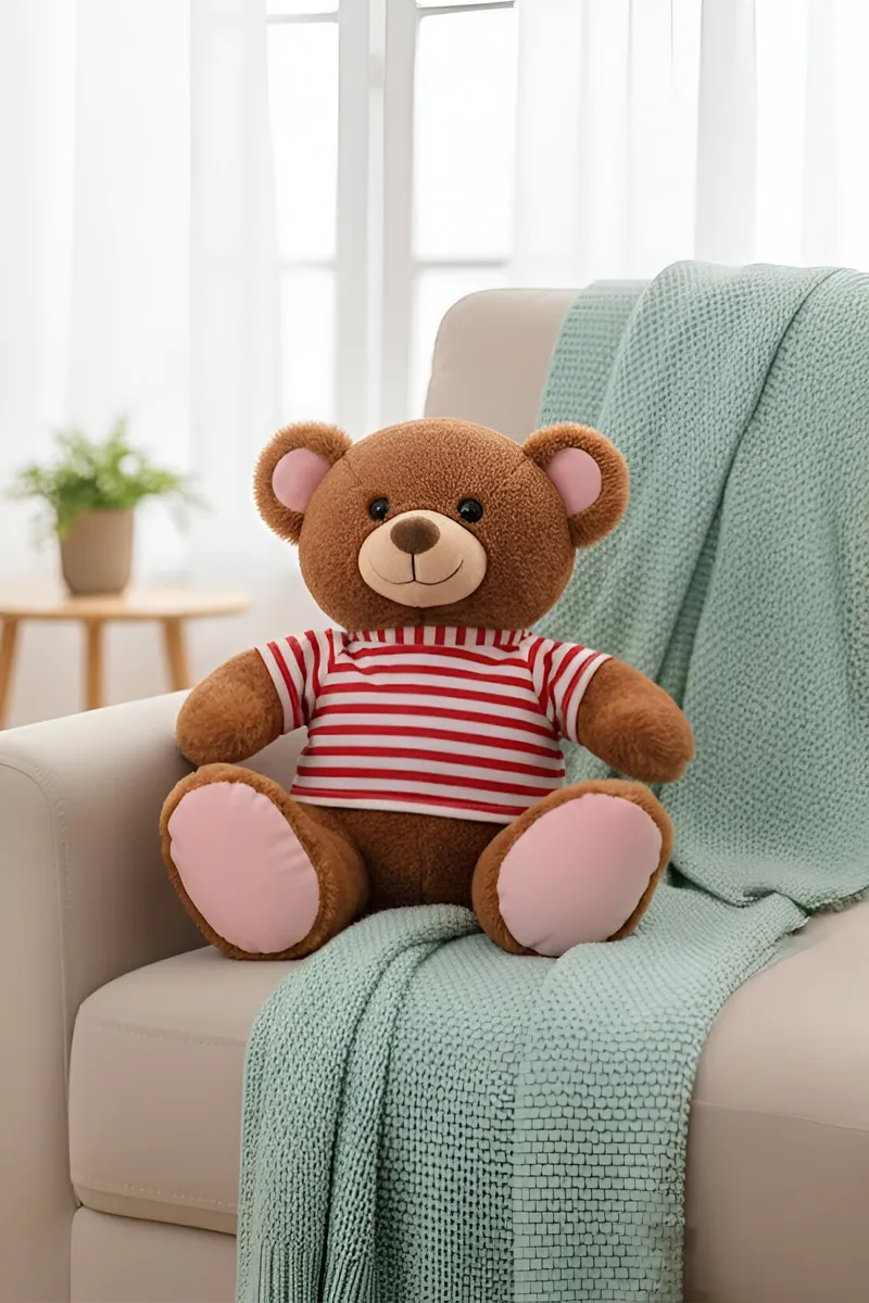  Eddy The Smart Teddy Soft Toys (Design May vary)