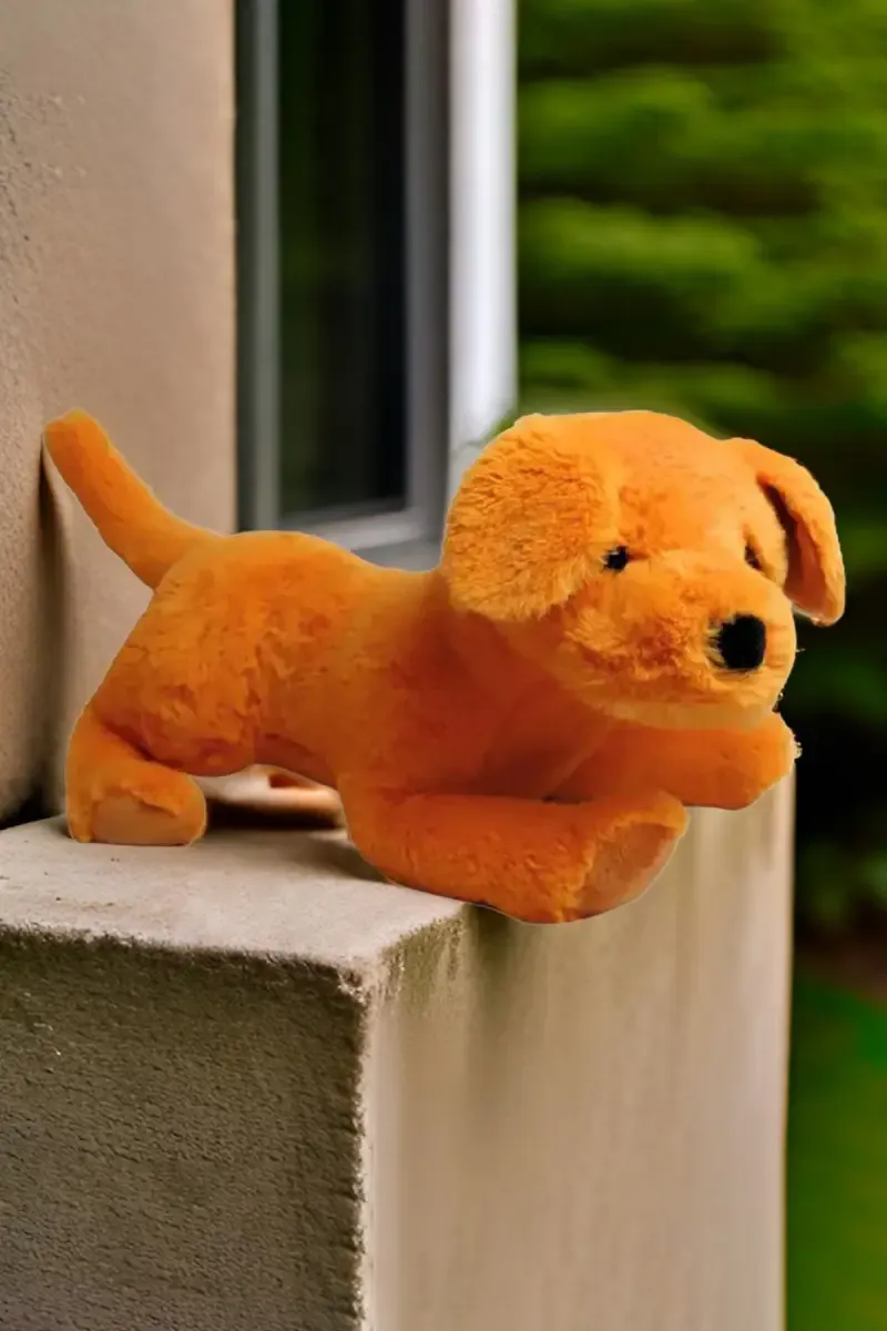 Polyester Lebra Dog Stuffed Soft Toy - 55 Cm 