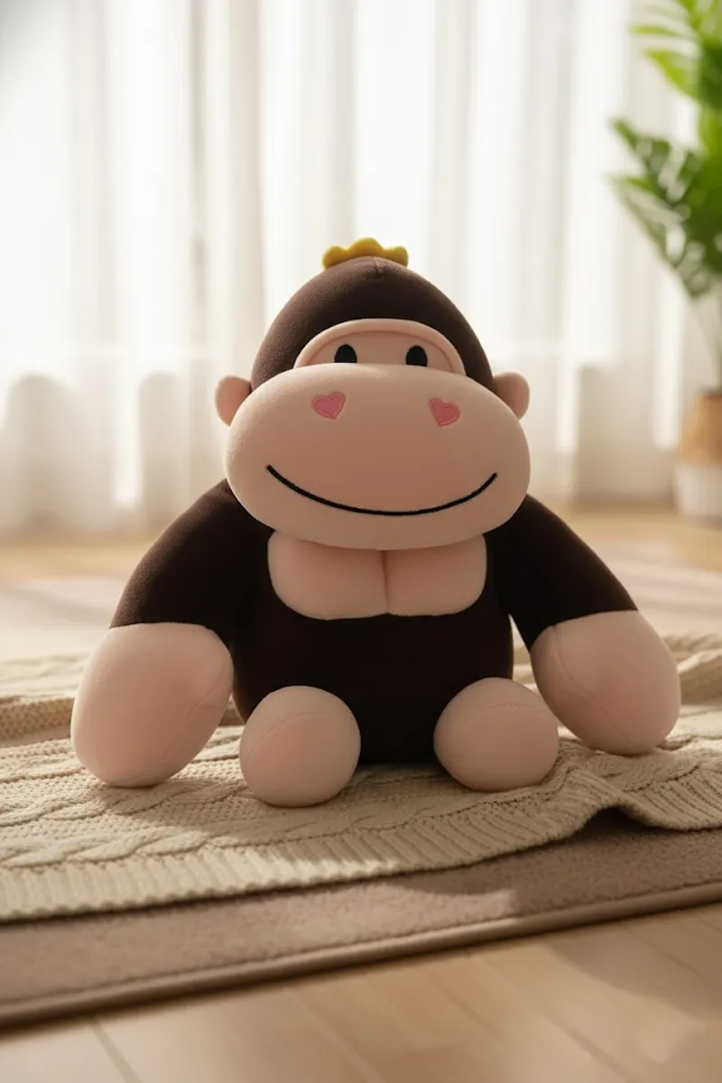 King Kong Gorilla Stuffed Soft Toy - 30 Cm 010790MUL