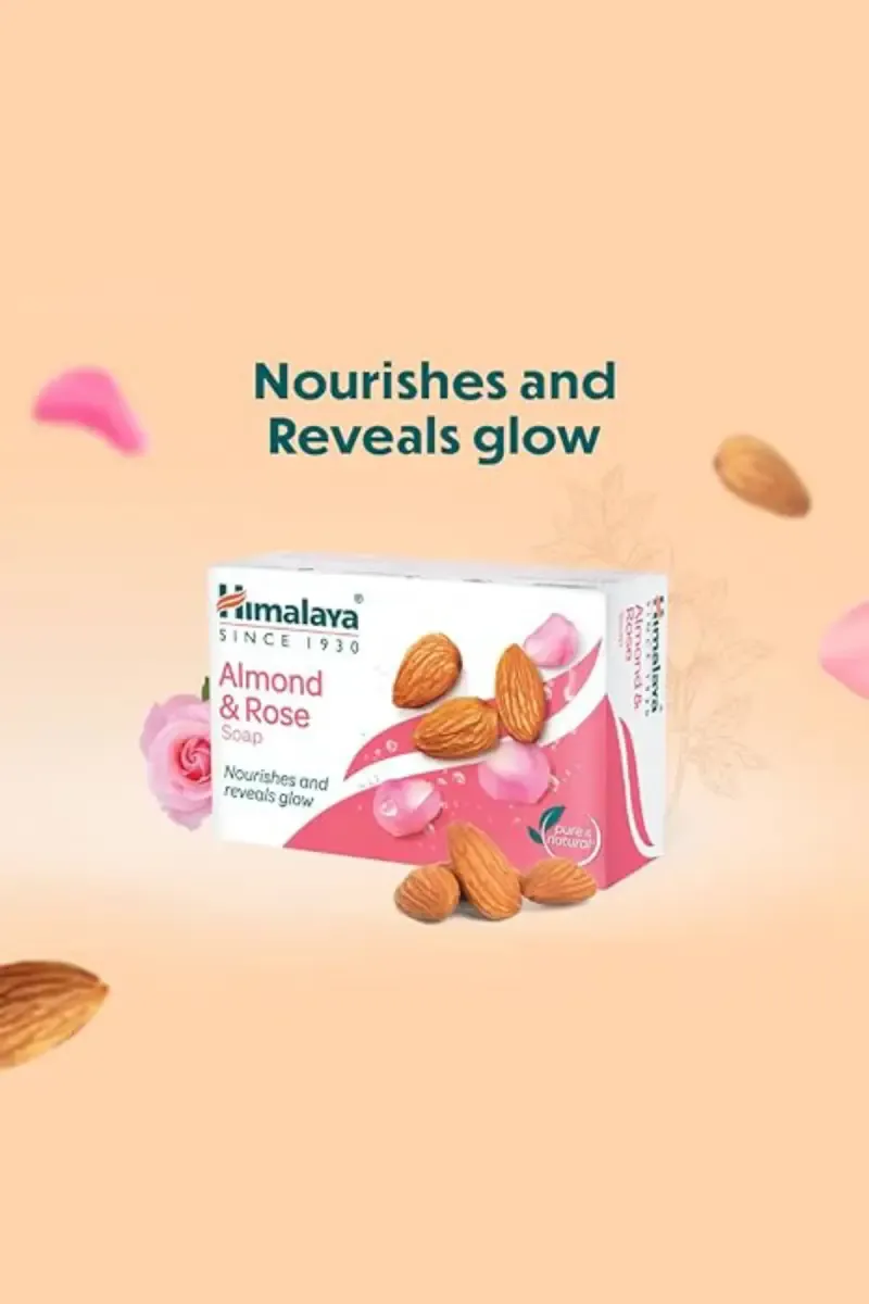 Himalaya Almond and Rose Soap - 125g