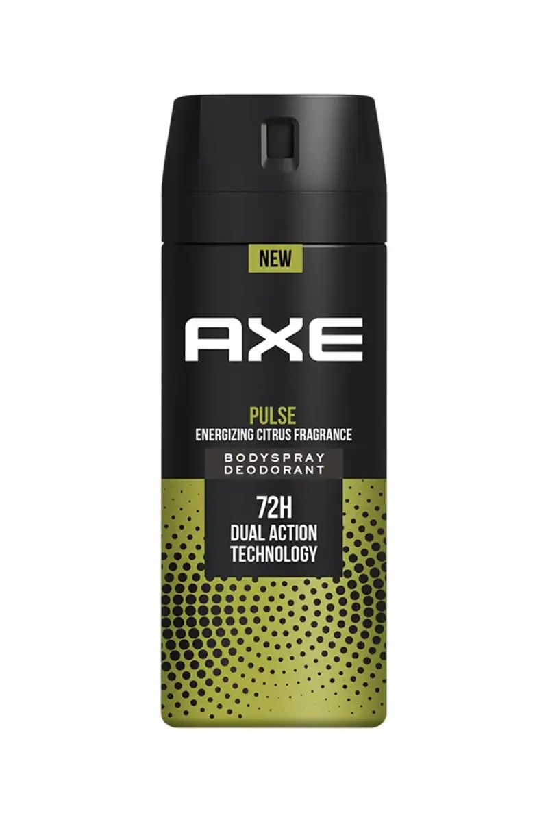 Axe Pulse 72H Dual Action Body Spray Deodorant  -150 ml