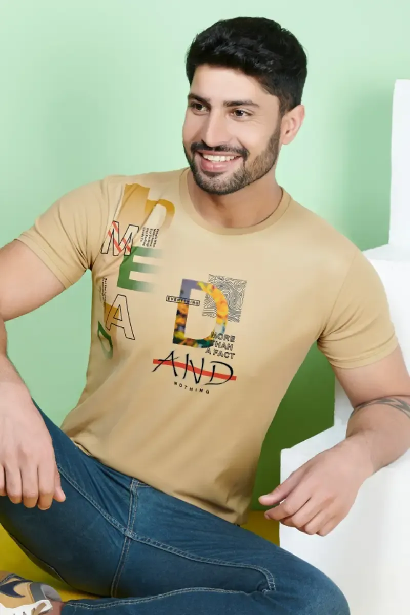 Graphic Printed T-shirt for Men