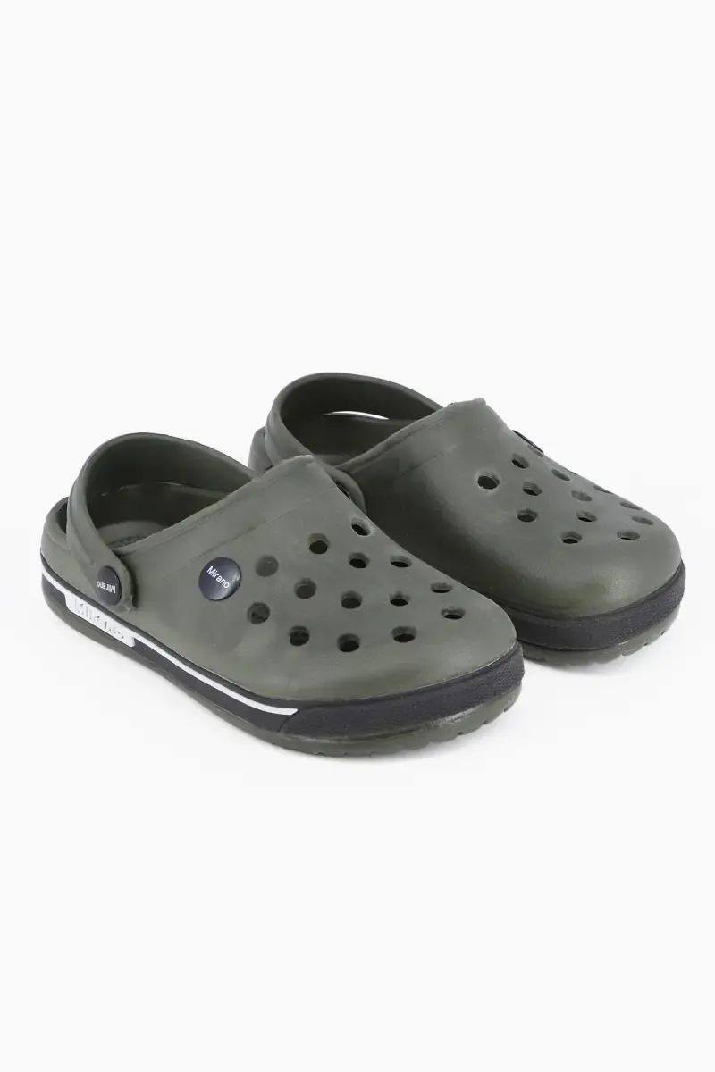 Casual Solid Clogs for Boys