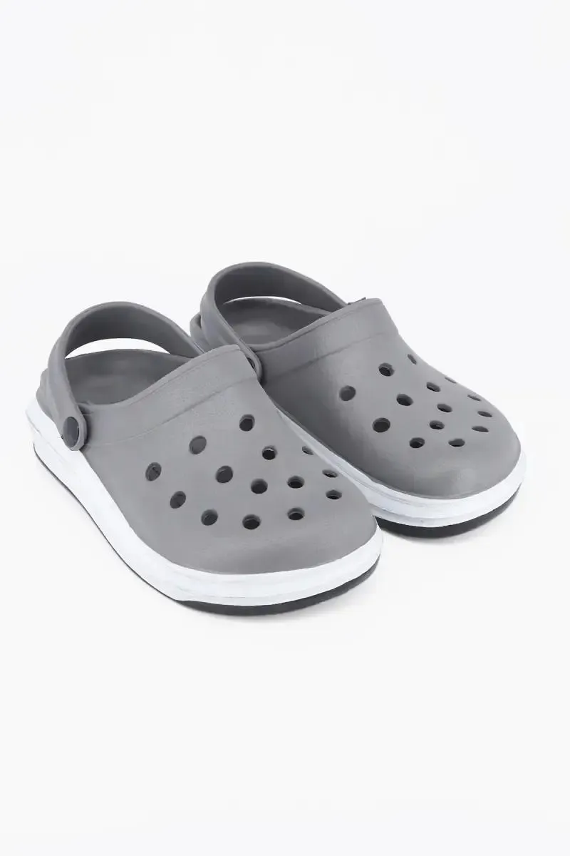 Casual Slip-On Clogs for Boys 0112877YRSGRE