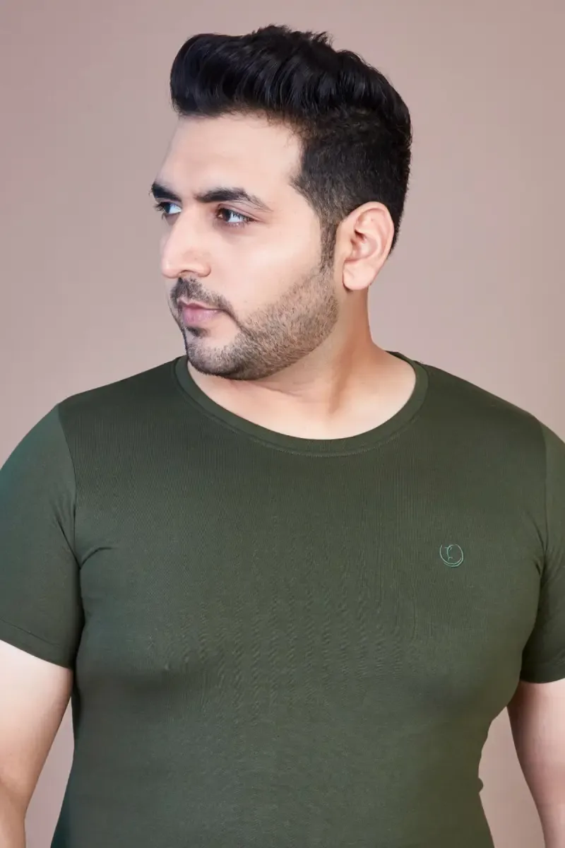 Plus Size Cotton T-shirt for Men 0113535XLOLI