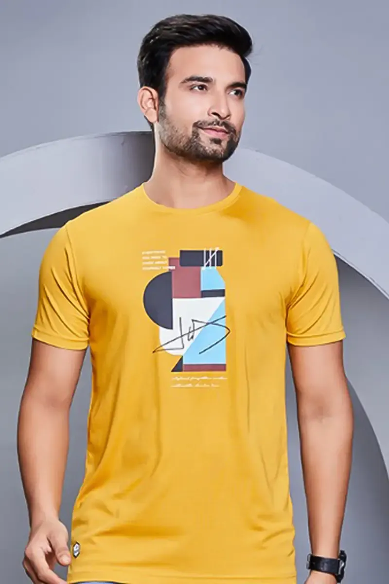Graphic Print T-shirt for Men