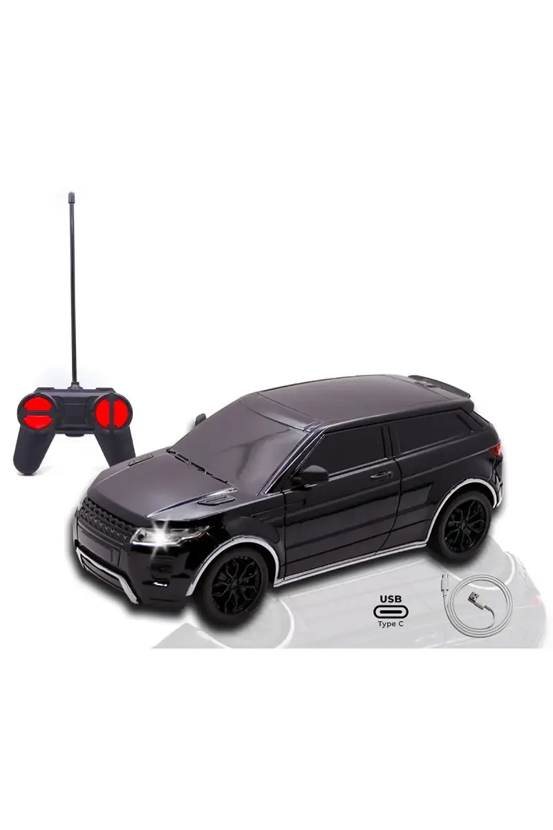 High Speed Mini Rechargeable Remote Control Car (Black)