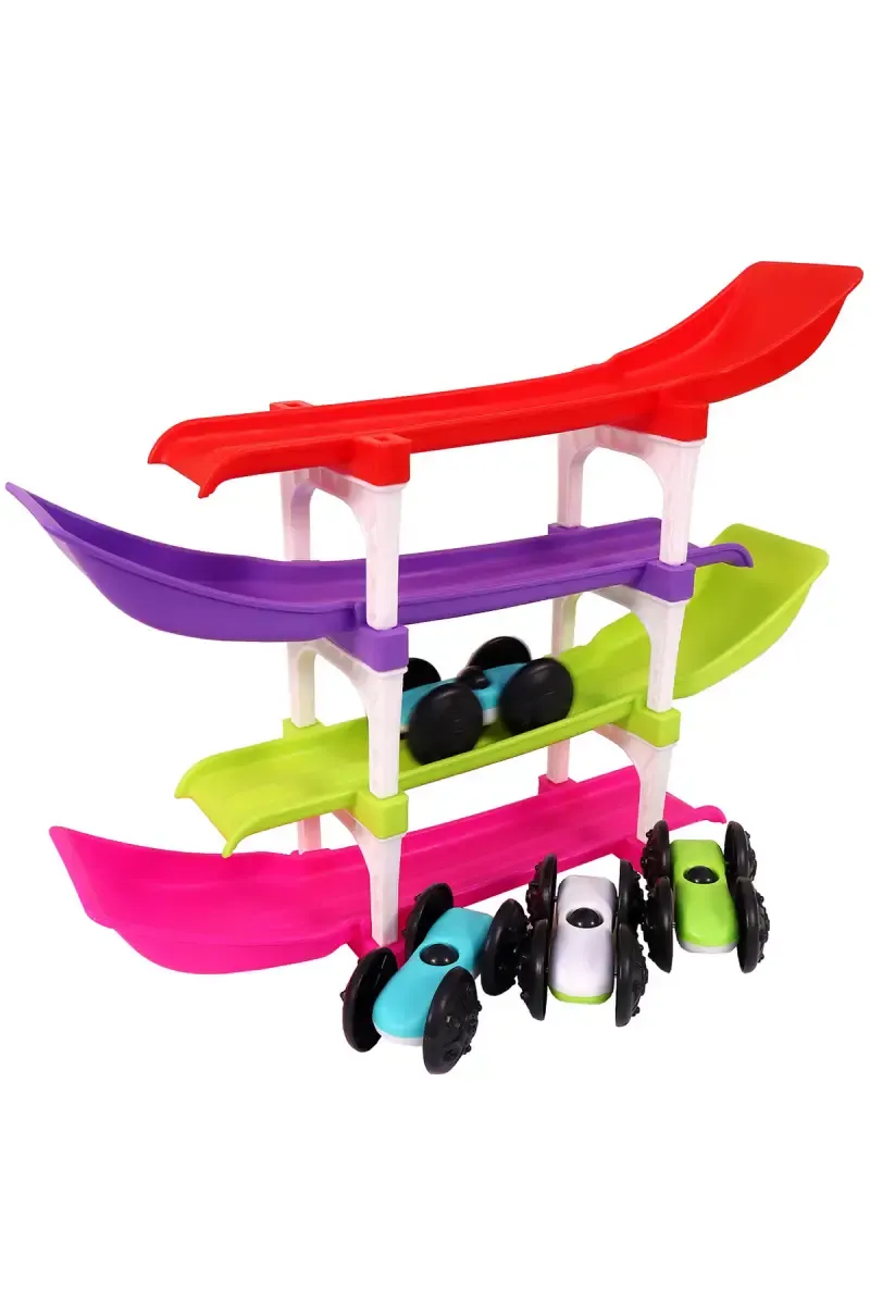 Racer Ramp Toy with 4 Cars 