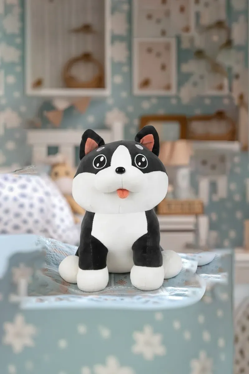 Spandex Dog Stuffed Soft Toy - 12 Inch