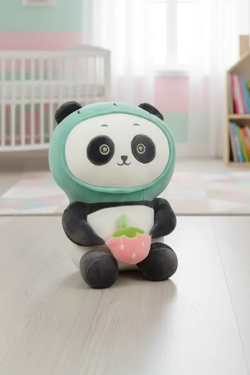 Spandex Fruit Panda Soft Toy - 10 Inch 011712MUL