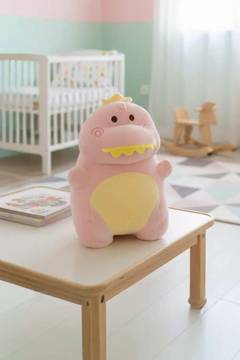 Cute Dinosaur Plush Soft Toy - 15 Inch (Color May Vary) 011717MUL