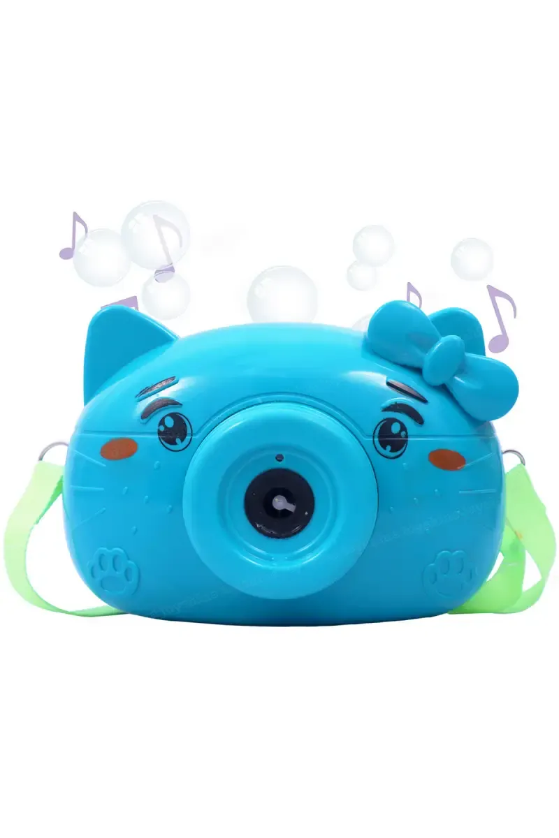 Kitty Face Bubble Camera Toys for Kids