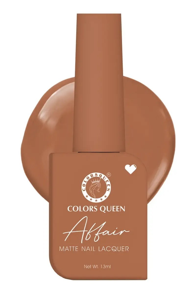 Colors Queen Affair Matte Nail Laquer Nail Polish - 13ml (Shade 04) 