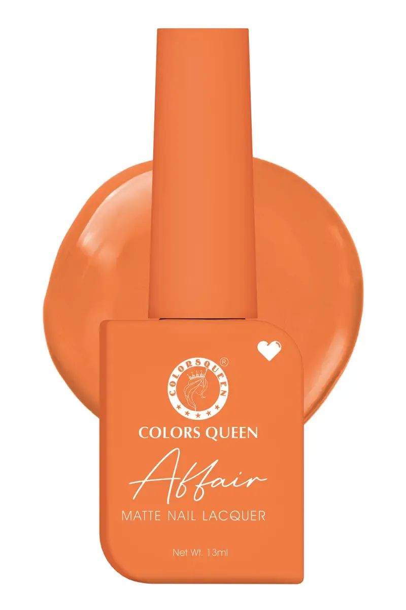 Colors Queen Affair Matte Nail Laquer Nail Polish - 13ml (Shade 06) 