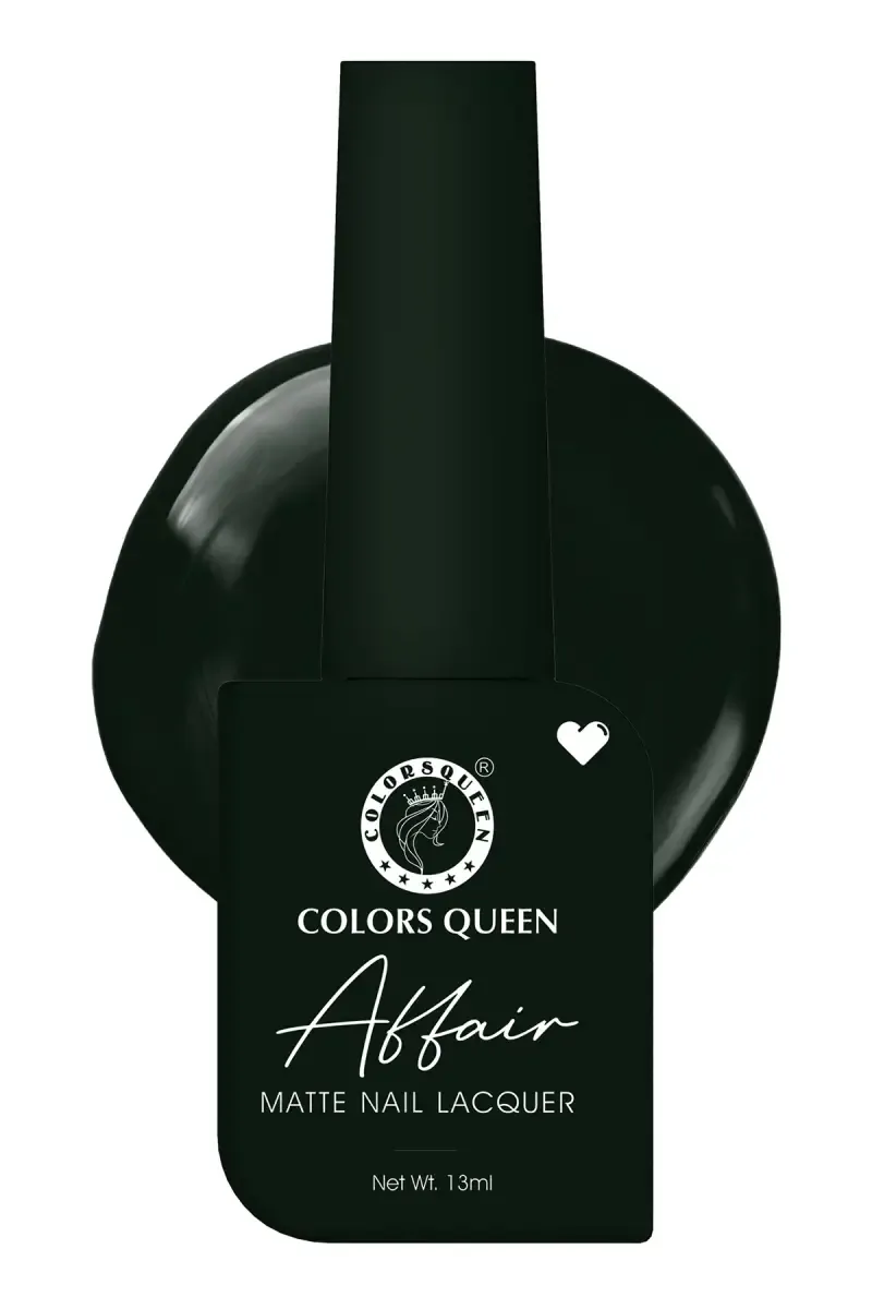 Colors Queen Affair Matte Nail Laquer Nail Polish - 13ml (Shade 14) 