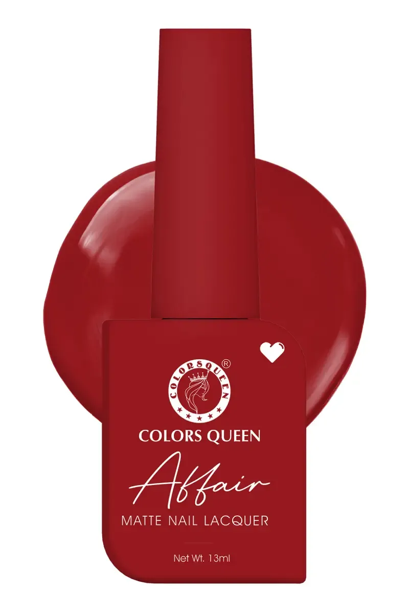 Colors Queen Affair Matte Nail Laquer Nail Polish - 13ml (Shade 16) 