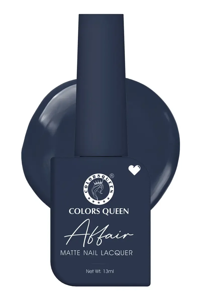 Colors Queen Affair Matte Nail Laquer Nail Polish - 13ml (Shade 17) 