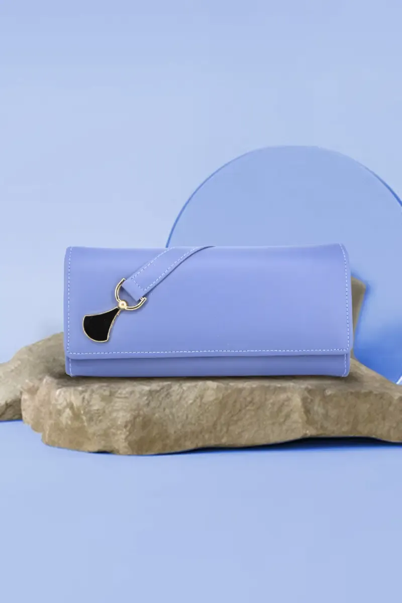 Faux Leather Solid Casual Purse for Women