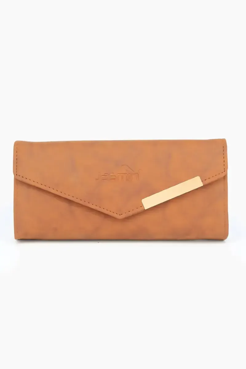 Faux Leather Solid Casual Purse for Women