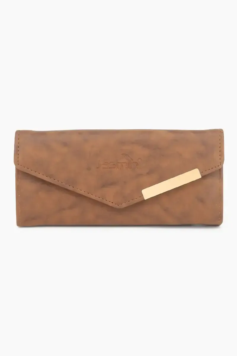 Faux Leather Solid Casual Purse for Women