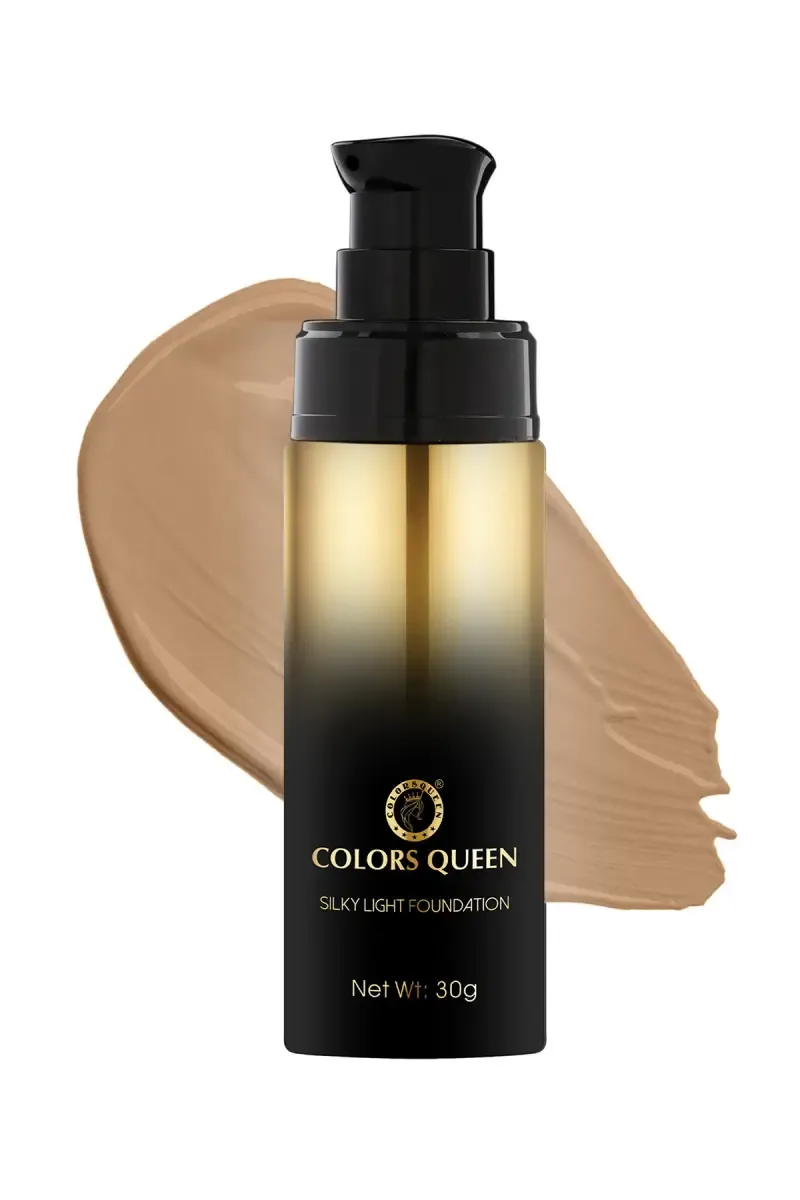 Colors Queen Silky Lightweight Liquid Foundation - 30gm (Shade 05) 