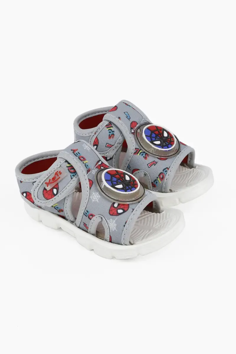 Spiderman Printed Adjustable Strap Sandals for Kids